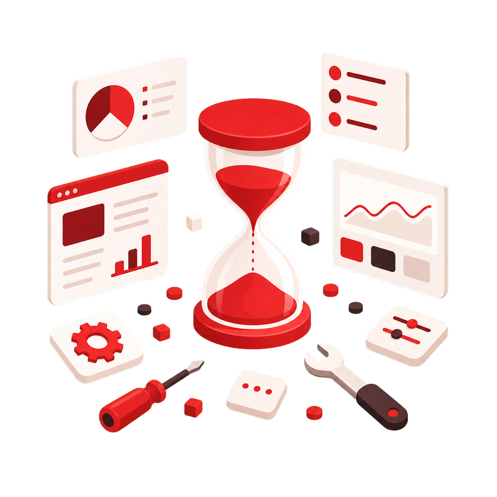 Du temps perdu sur les outils